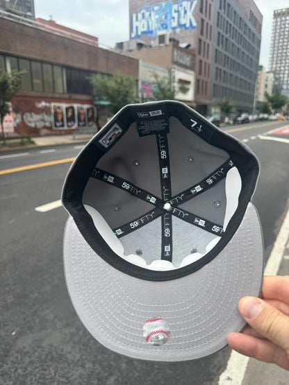 Saucy Shock Drop! Arizona Diamondbacks 1998 Inaugural Season Grey 59Fifty New Era
