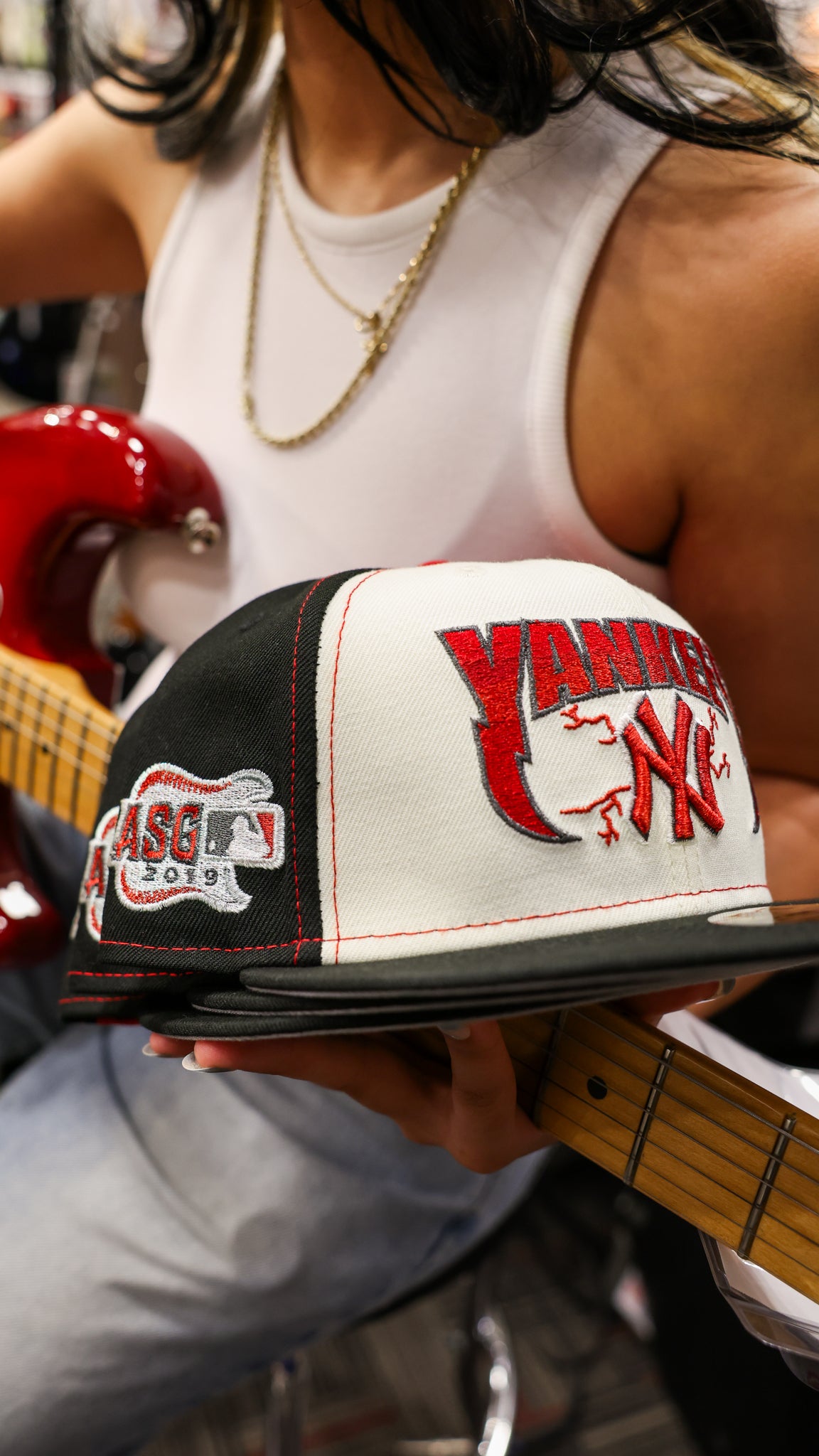 New York Yankees 2019 All Star Game Chrome/Scarlet/Black 59Fifty New Era