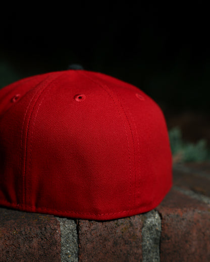 Cleveland Indians American League Scarlet 59Fifty New Era