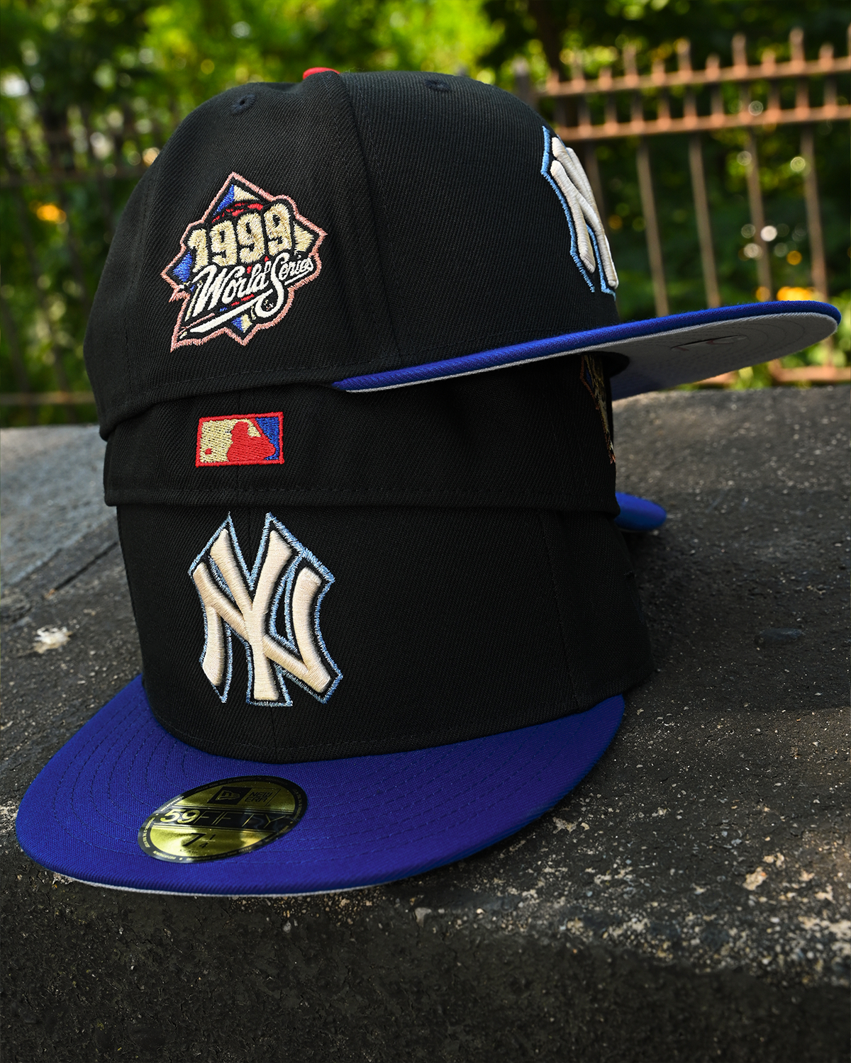 New York Yankees 1999 World Series Black/Light Royal 59Fifty