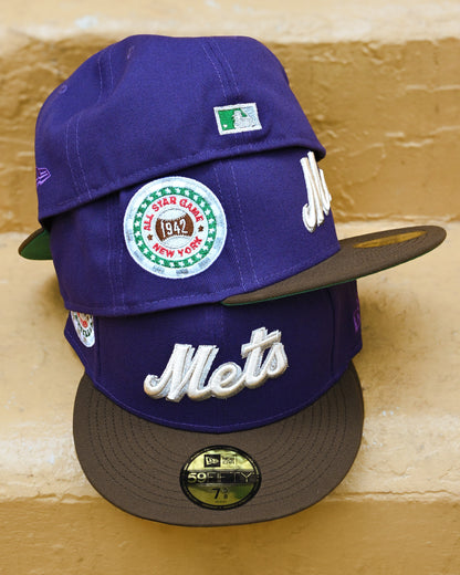 New York Mets 1942 All Star Game Purple/Walnut 59Fifty New Era