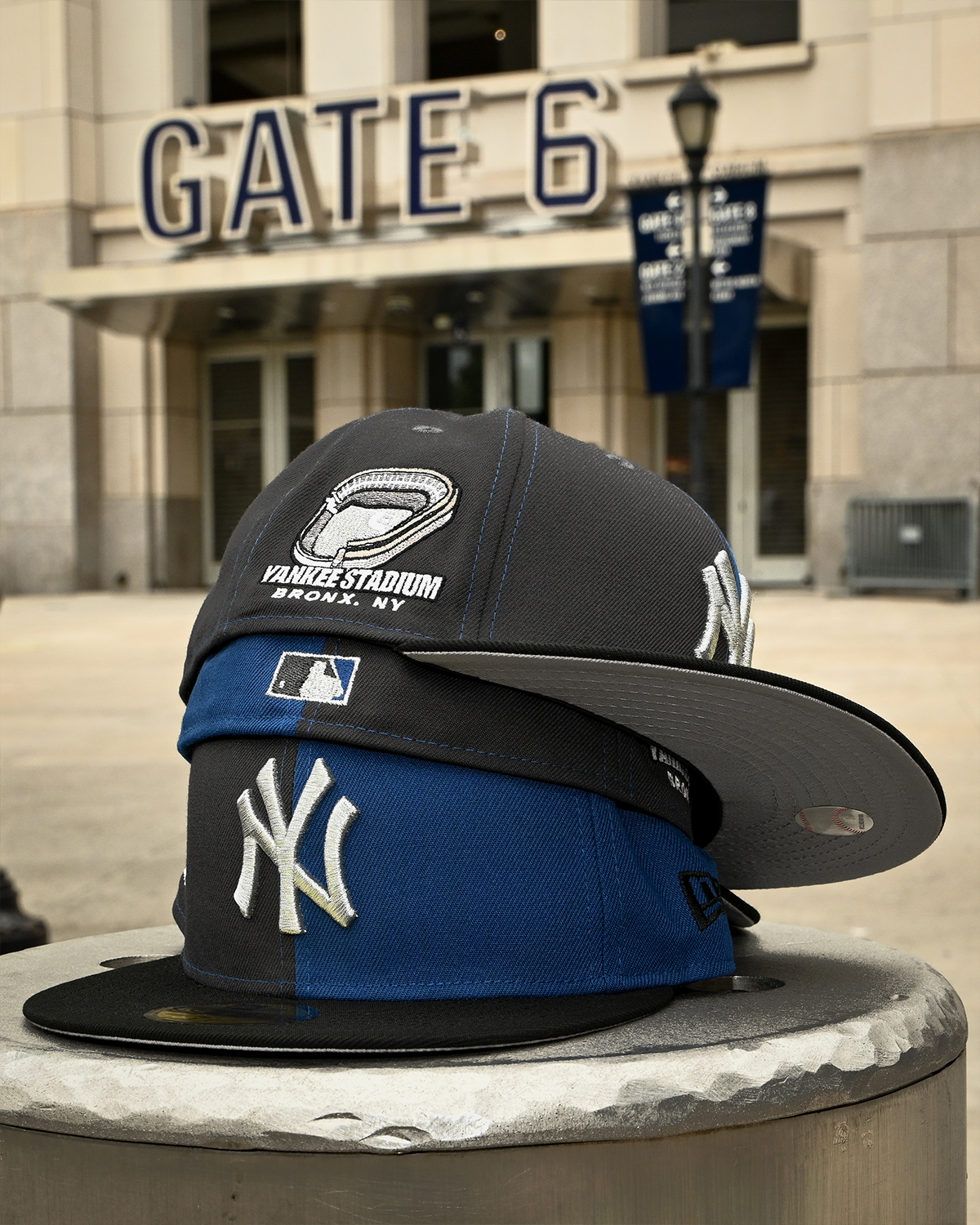 New York Yankees Yankee Stadium Songbird Blue/Anthracite/Black 59Fifty New Era