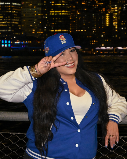 48 HR PRE-ORDER! Seattle Mariners 2001 All Star Game Songbird Blue/Northwest Green 59Fifty New Era