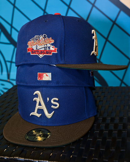 Oakland Athletics 1989 World Series Battle of the Bay Light Royal/Walnut 59Fifty New Era