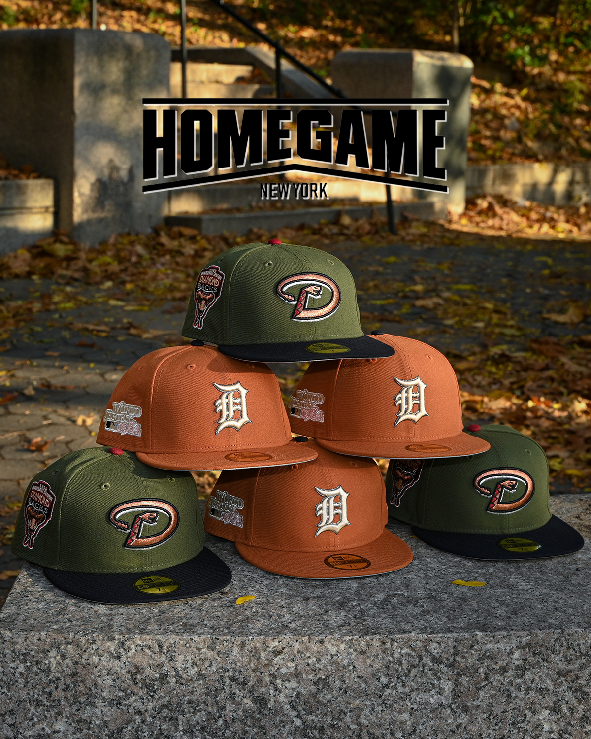 Detroit Tigers 1984 World Series Rust Orange 59Fifty New Era