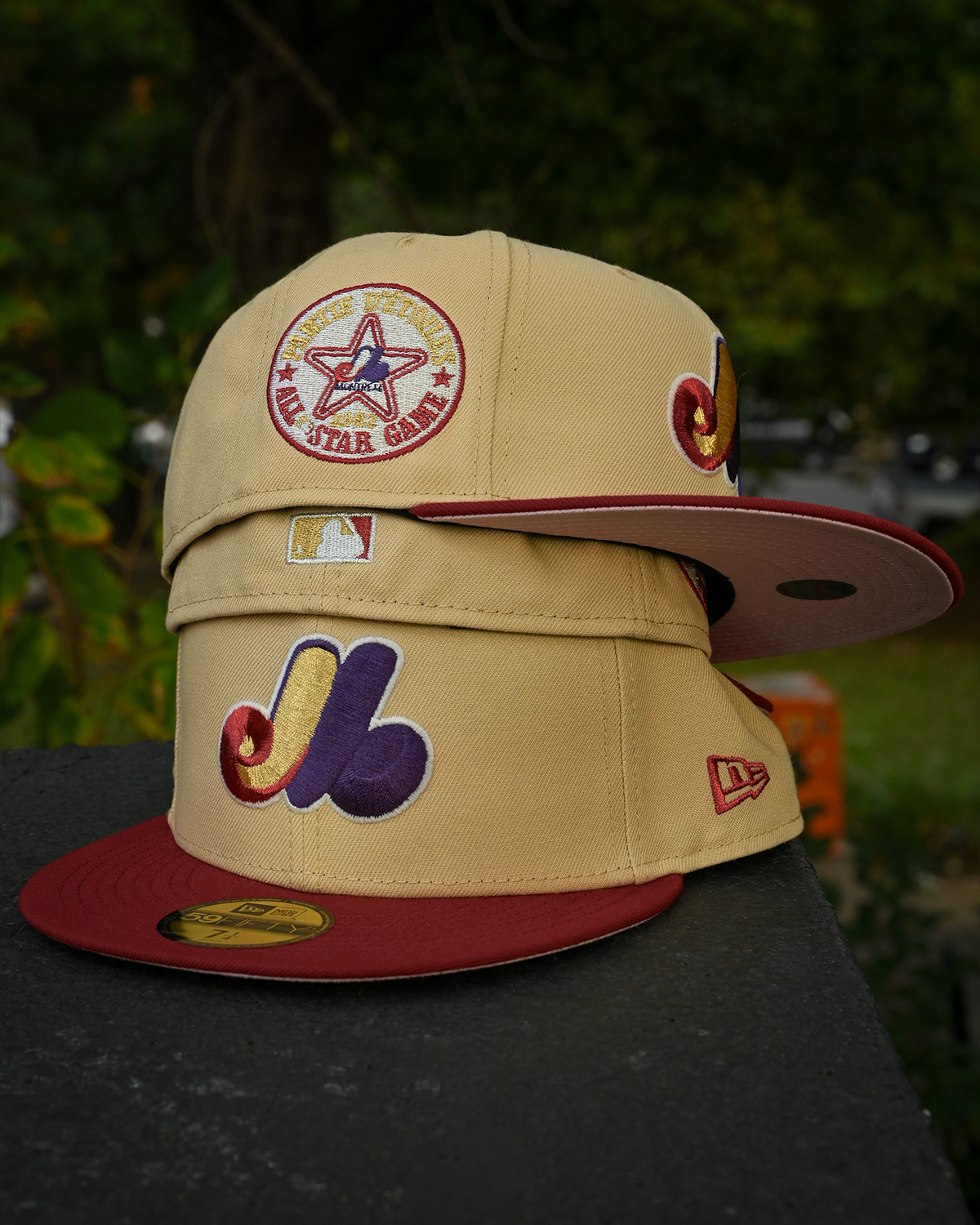 Montreal Expos 1982 All Star Game Vegas Gold/H Red 59Fifty New Era