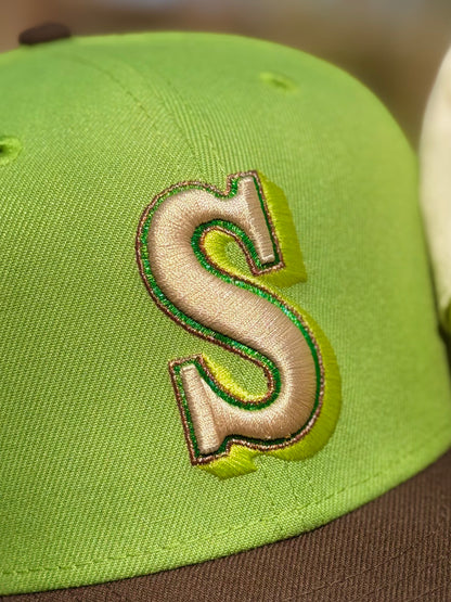 Seattle Mariners 2001 All Star Game Lime Green/Walnuts 59Fifty New Era