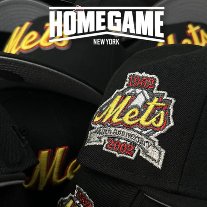 New York Mets 40th Anniversary Black 59Fifty New Era