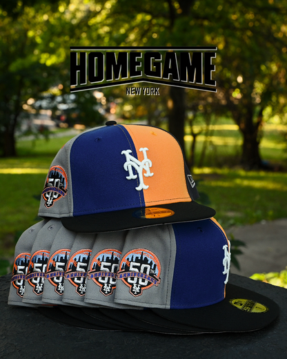 New York Mets 50th Anniversary Multi/Black 59Fifty New Era