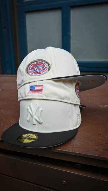 Restock! New York Yankees 1969 All Star Game Chrome White/ Black 59Fifty New Era