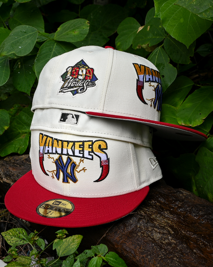 New York Yankees 1999 World Series Chrome White/Red 59Fifty New Era