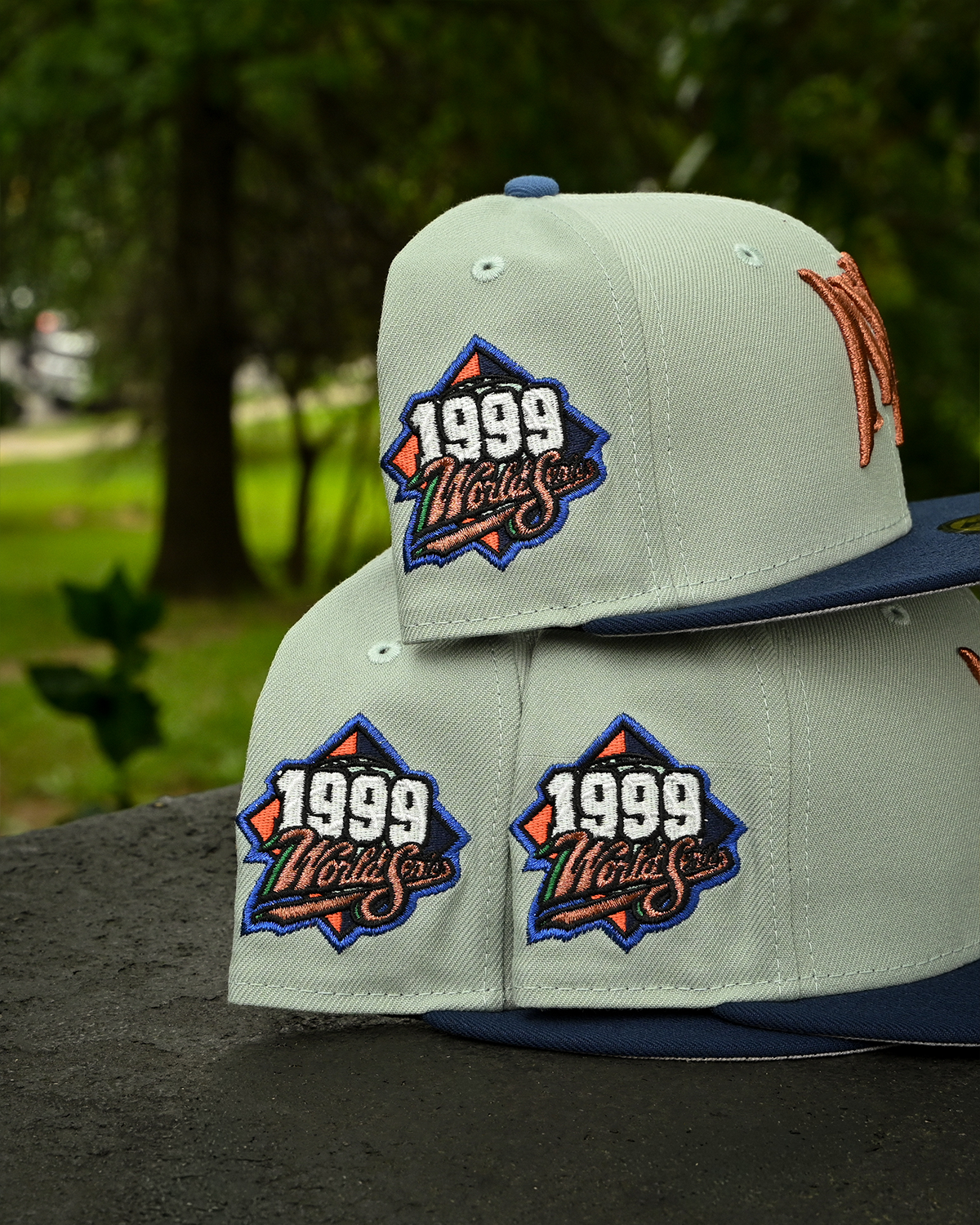 New York Yankees 1999 World Series Everest Green/Navy 59Fifty New Era