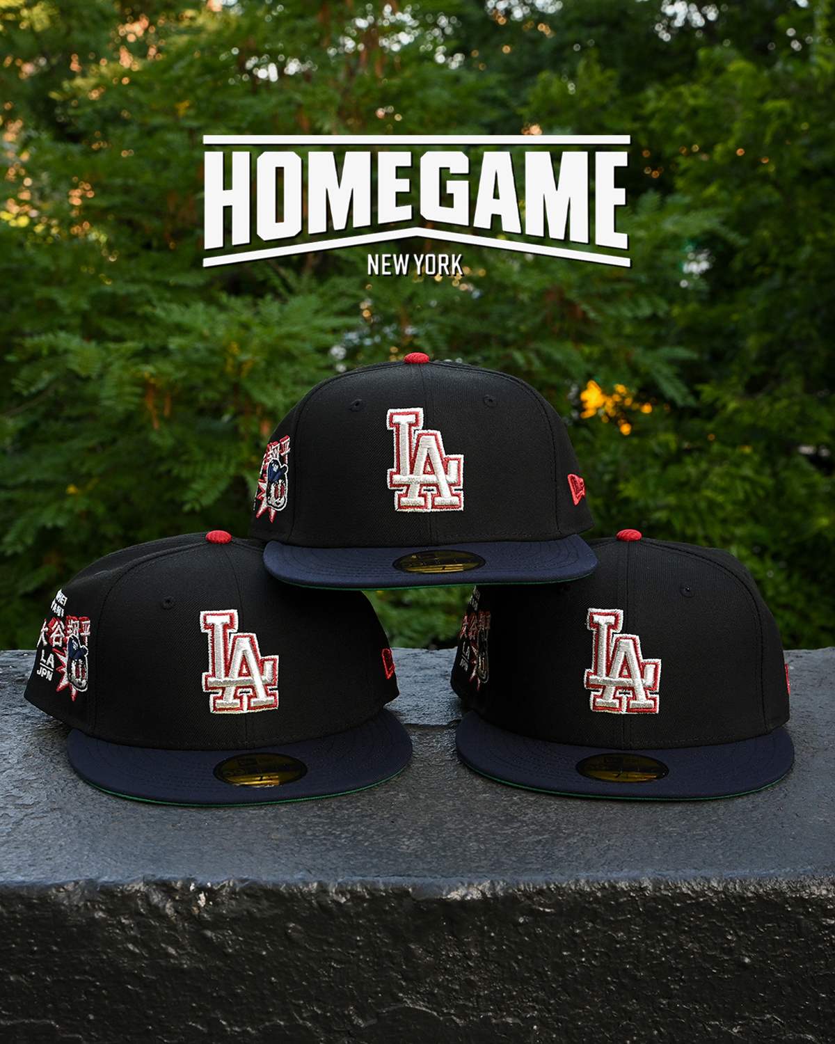 Los Angeles Dodgers Shohei Ohtani Black/Navy 59Fifty New Era