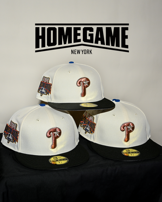 Philadelphia Phillies 1996 All Star Game Chrome White/Black 59Fifty New Era
