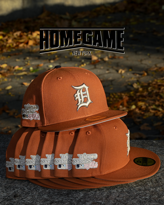 Detroit Tigers 1984 World Series Rust Orange 59Fifty New Era