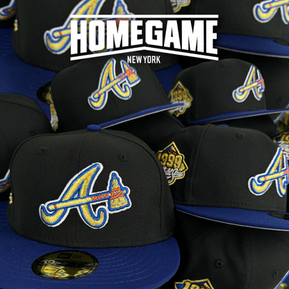 Atlanta Braves 1999 World Series Black/Dark Royal 59Fifty New Era