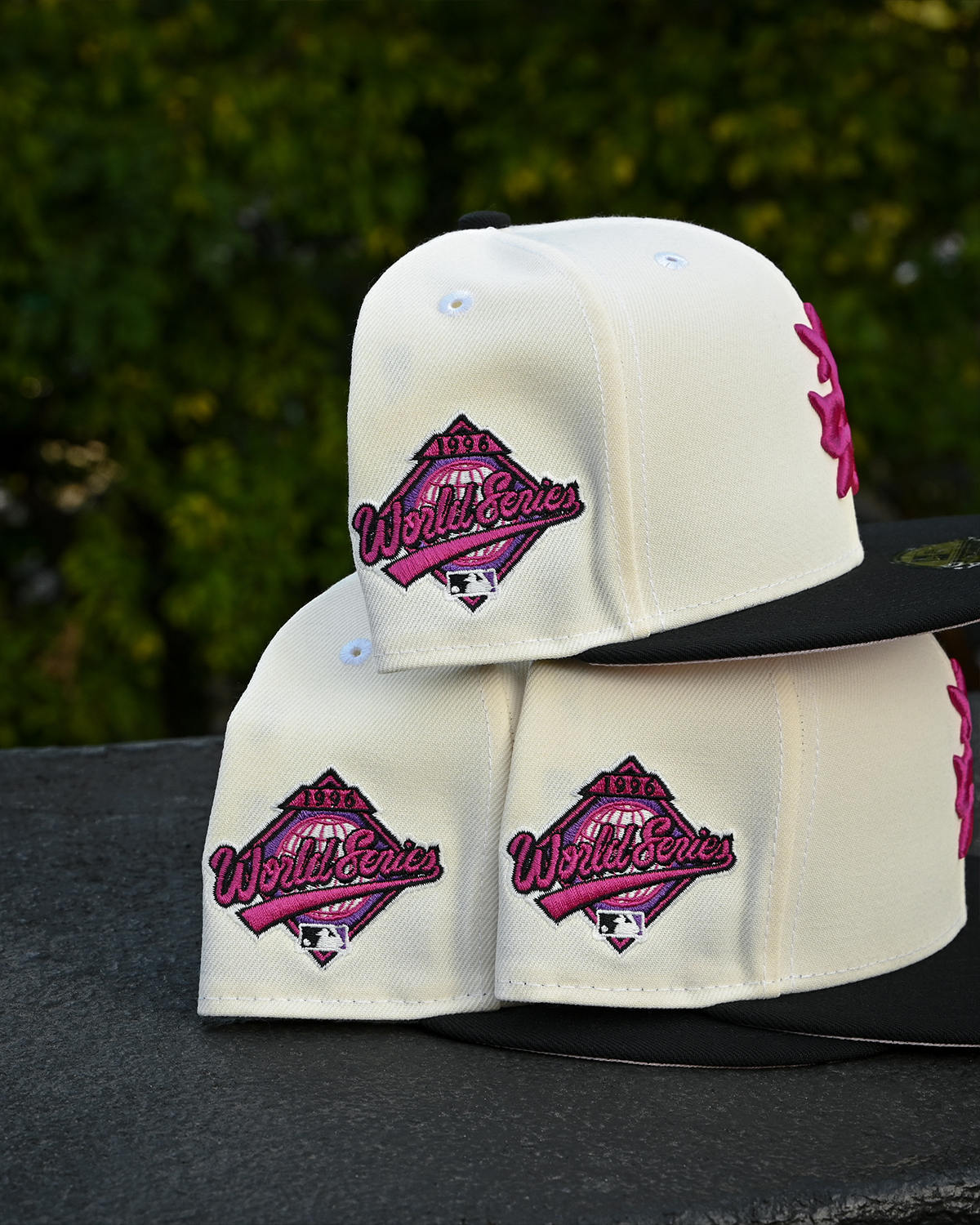 New York Yankees 1996 World Series Kanji Chrome White/Black 59Fifty New Era