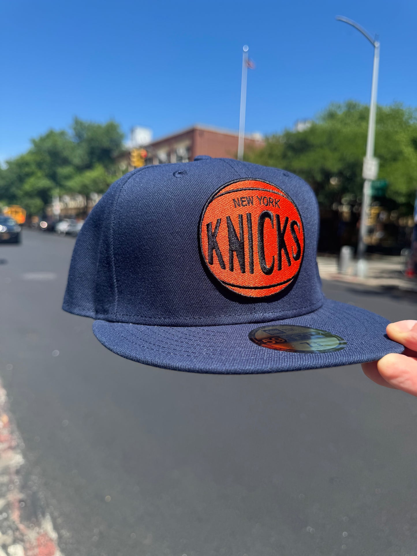 New York Knicks Classic Logo Navy 59Fifty New Era