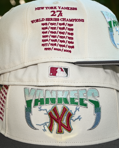 New York Yankees 27x World Series Chrome White/Dark Graphite 59Fifty New Era