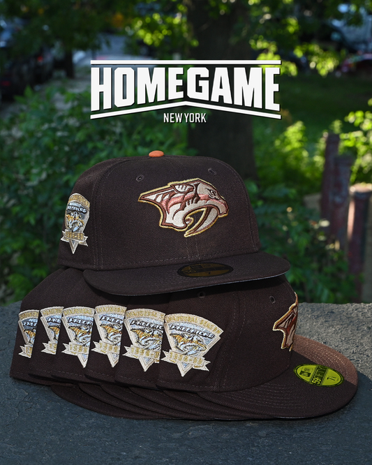 Nashville Predators 1998-99 Inaugural Season Walnut 59Fifty New Era