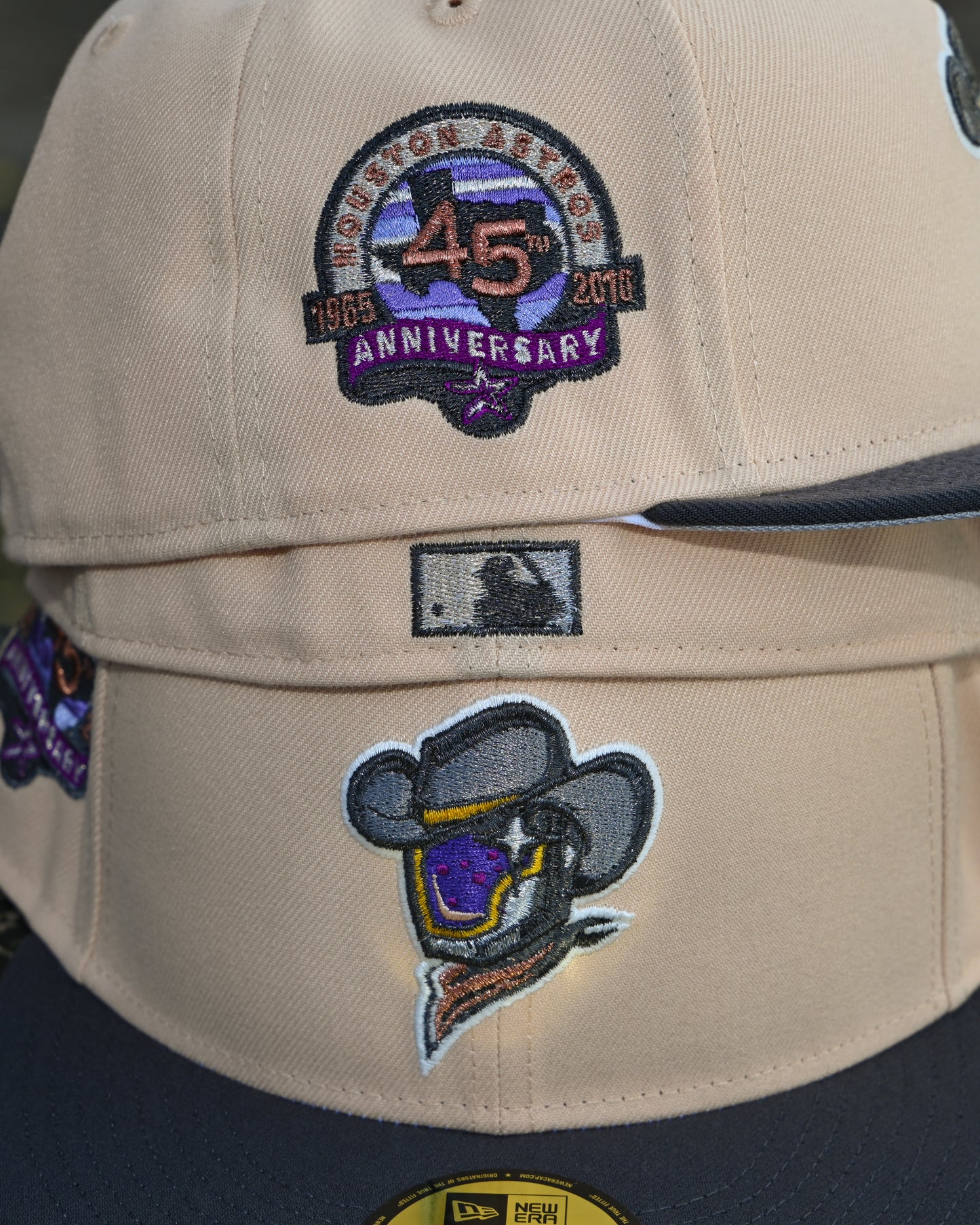 Sugar Land Space Cowboys 45th Anniversary Mango Mocha/Dark Graphite 59Fifty New Era