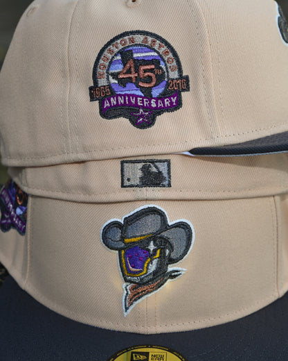 Sugar Land Space Cowboys 45th Anniversary Mango Mocha/Dark Graphite 59Fifty New Era