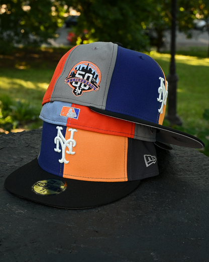 New York Mets 50th Anniversary Multi/Black 59Fifty New Era