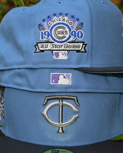 Minnesota Twins 1990 All Star Game Sky Blue/Dark Graphite 59Fifty New Era