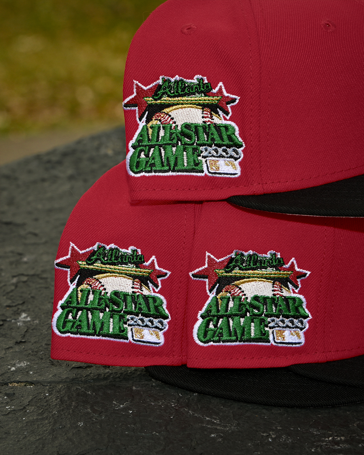 Atlanta Braves 2000 All Star Game Front Door Red/Black 59Fifty New Era