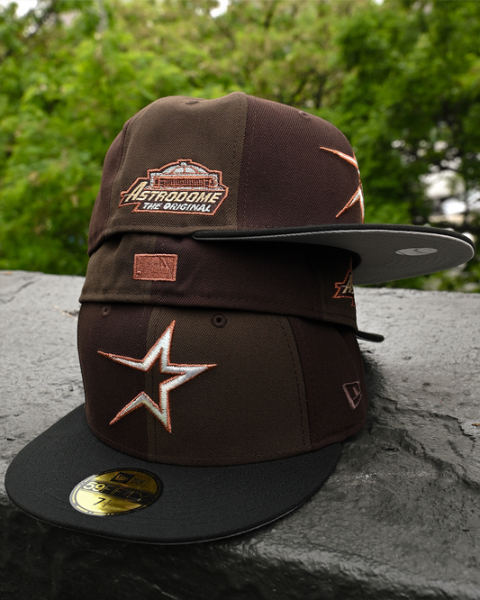 Houston Astros Astrodome Original Walnut/Black 59Fifty New Era