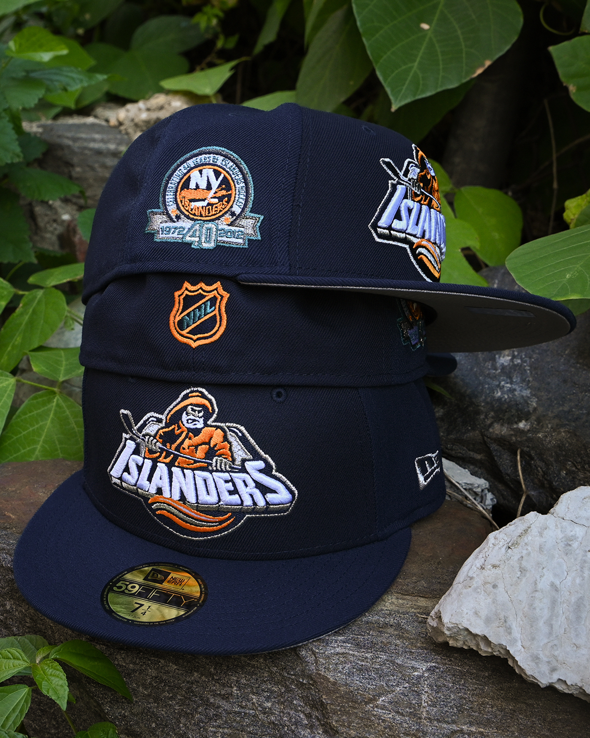 New York Islanders 40th Anniversary Multi/Navy 59Fifty New Era