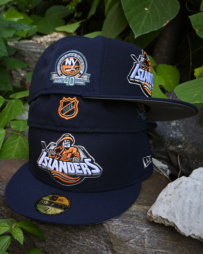 New York Islanders 40th Anniversary Multi/Navy 59Fifty New Era