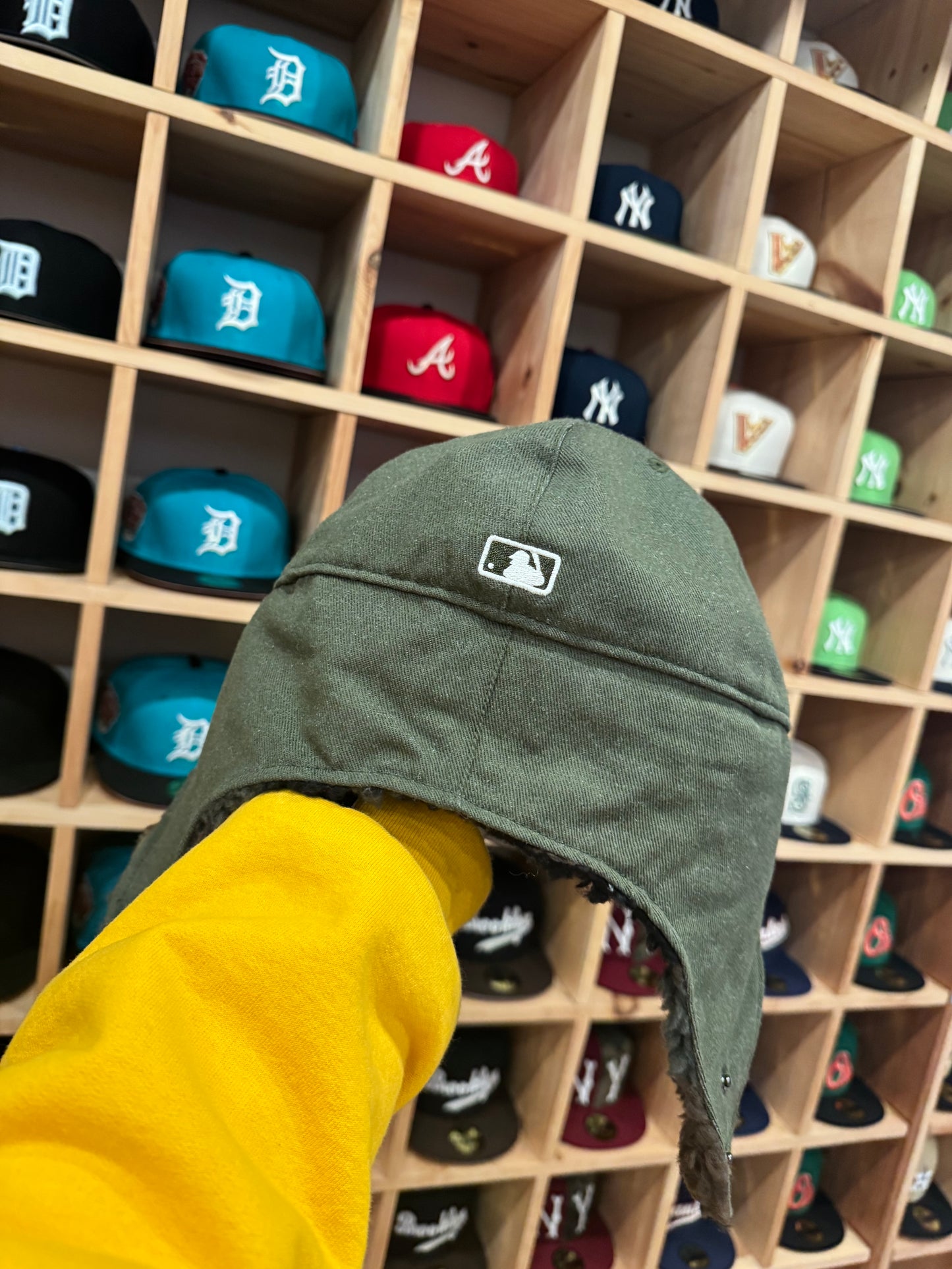 New York Yankees Camo Dog Ears Olive 59Fifty New Era