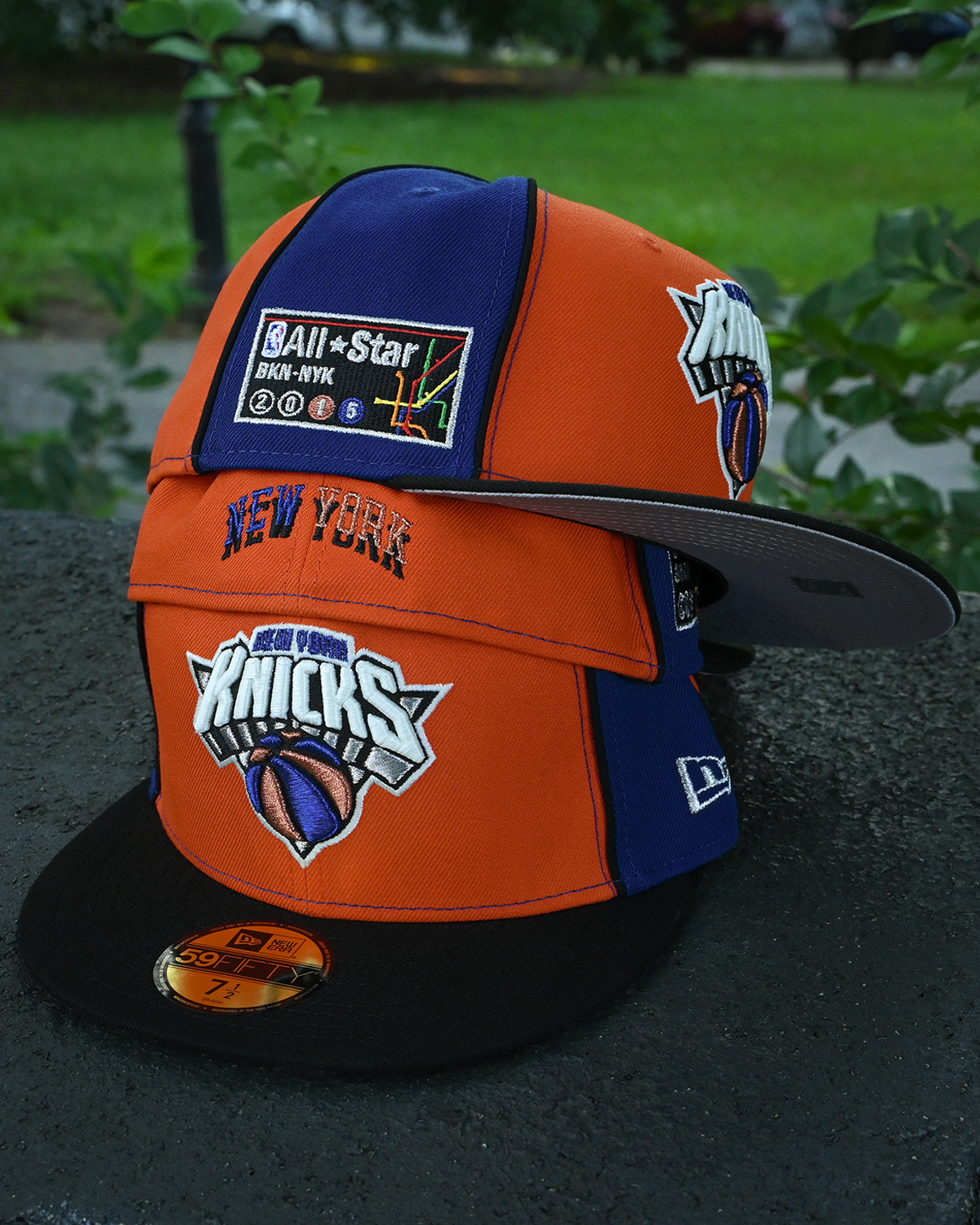 New York Knicks 2015 All Star Orange/Royal/Black 59Fifty New Era