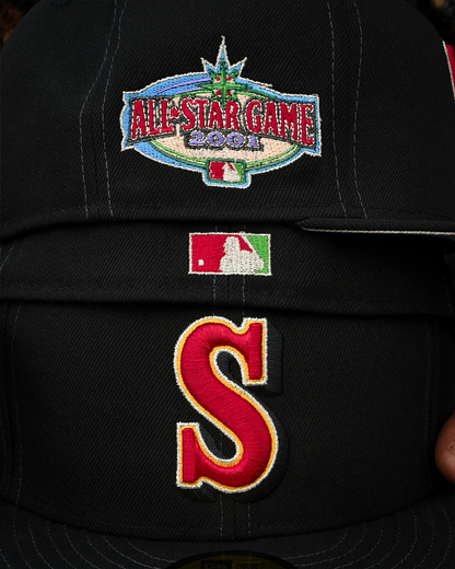 Seattle Mariners 2001 All Star Game Black 59Fifty New Era