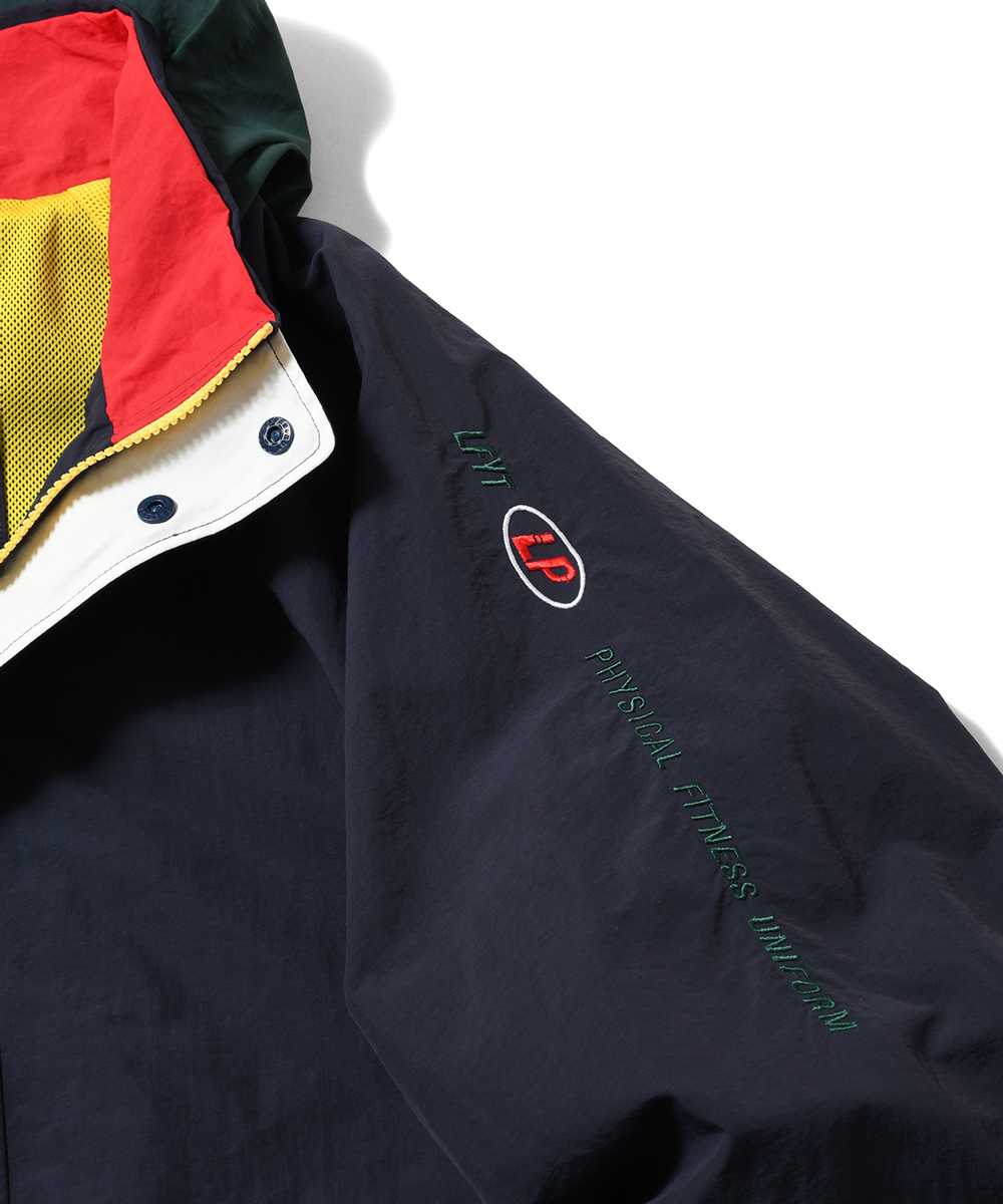 LFYT Colorblock Windbreaker Navy