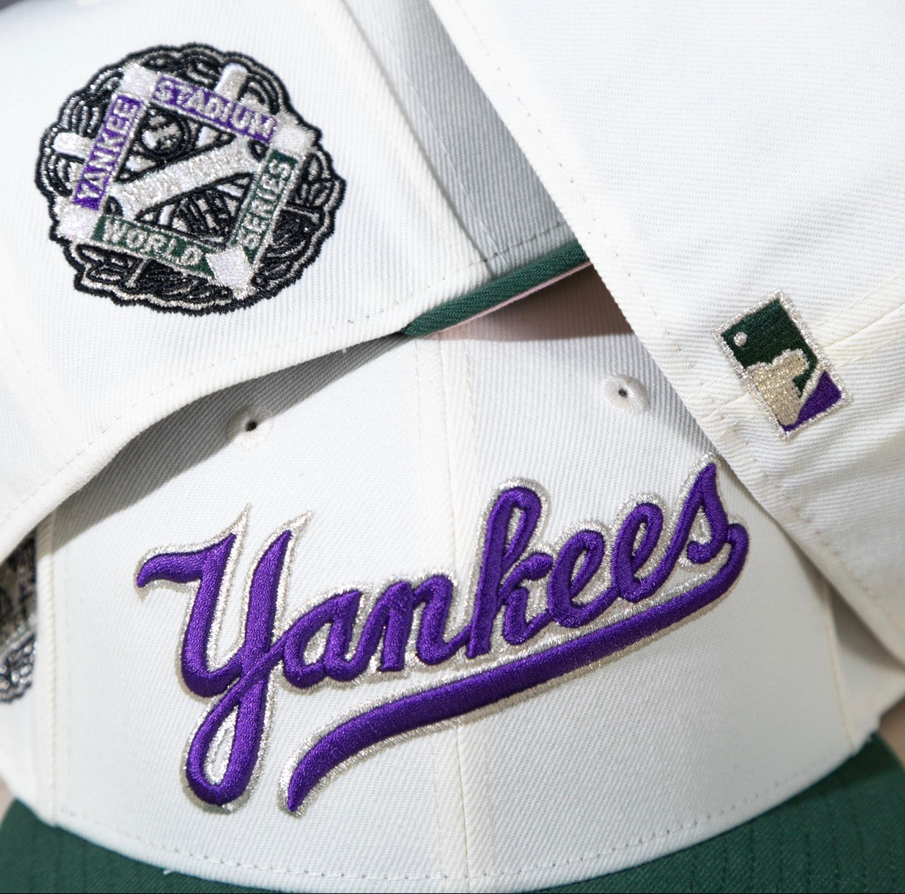 PRE-ORDER! New York Yankees Yankee Stadium Chrome White/Dark Green 59Fifty New Era