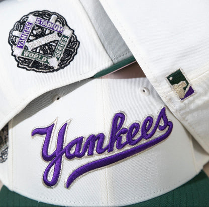PRE-ORDER! New York Yankees Yankee Stadium Chrome White/Dark Green 59Fifty New Era