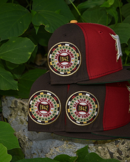 Detroit Tigers 1942 All Star Game Red/Khaki/Walnut 59Fifty New Era