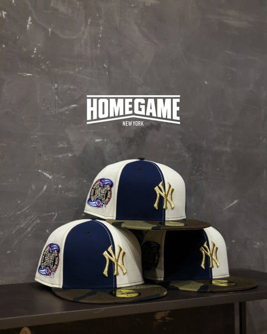 New York Yankees 2000 Subway Series Navy/Chrome White/Woodland Camo 59Fifty New Era