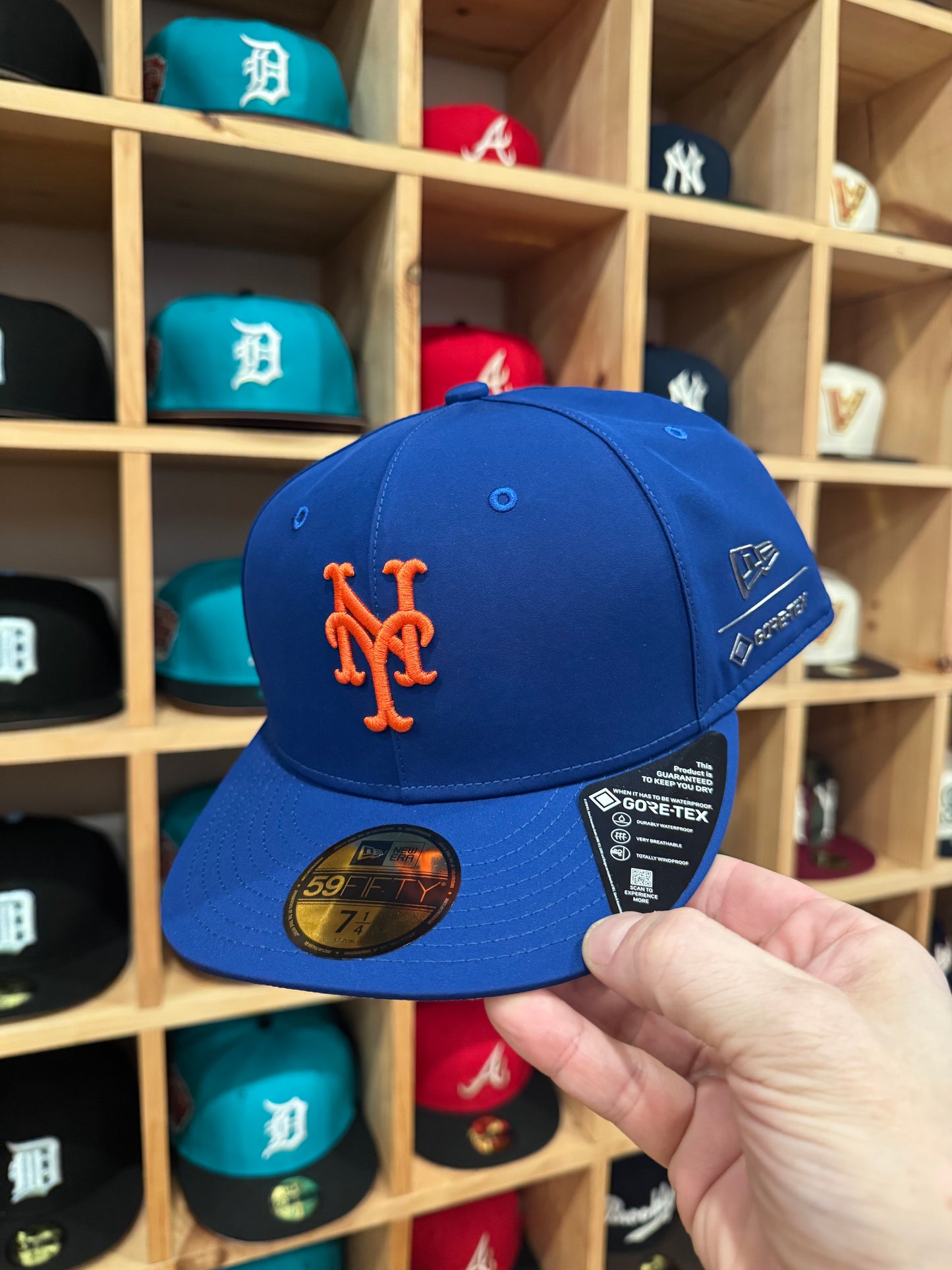 New York Mets Gore-Tex Royal 59Fifty New Era