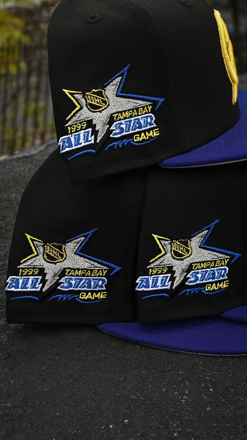 Tampa Bay Lighting 1999 All Star Game Black/Light Royal 59Fifty New Era