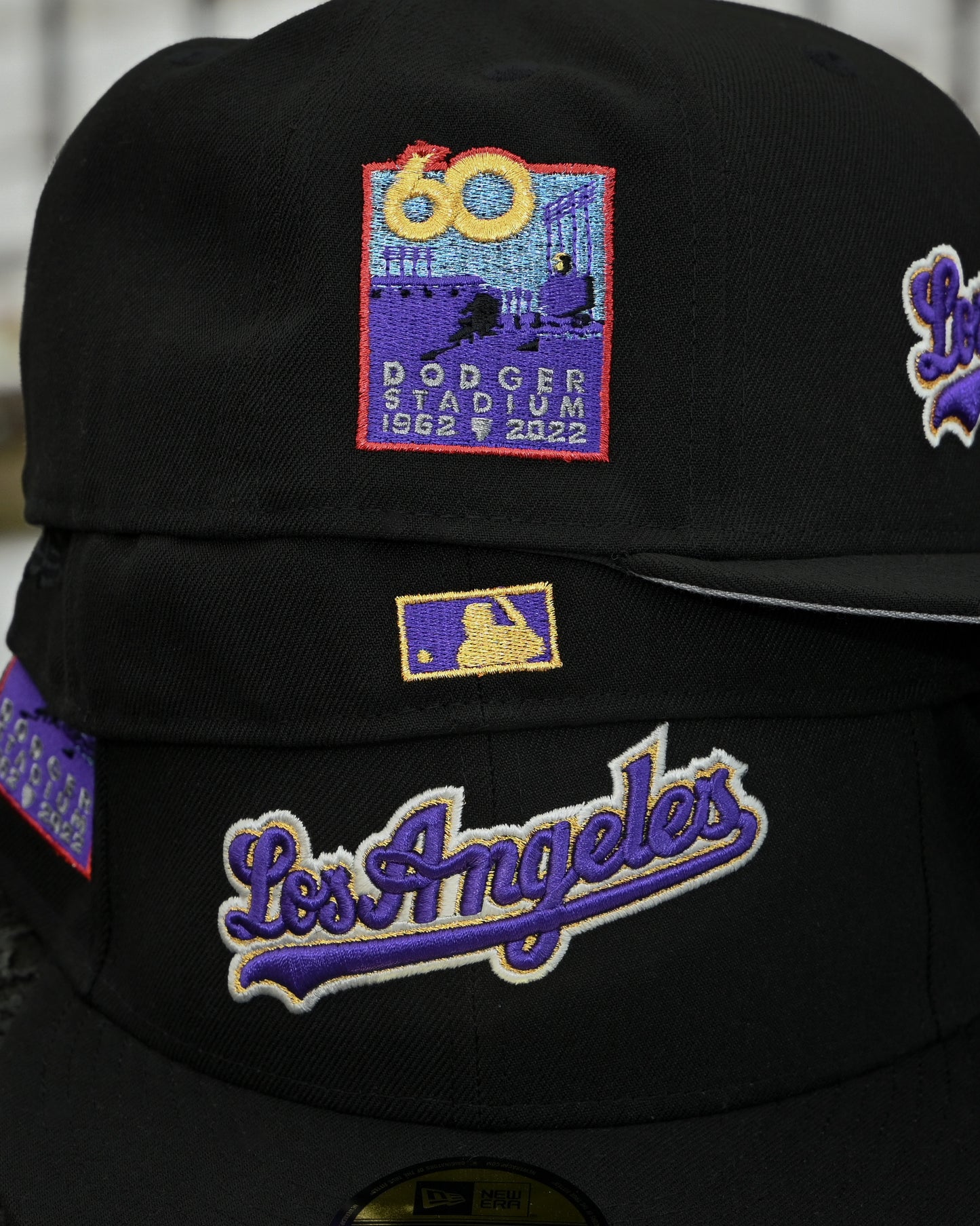 Los Angels Dodgers 60th Anniversary Black 59Fifty New Era