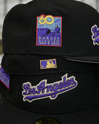 Los Angels Dodgers 60th Anniversary Black 59Fifty New Era