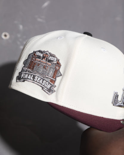 Texas Rangers Final Season Chrome White/Maroon 59Fifty New Era