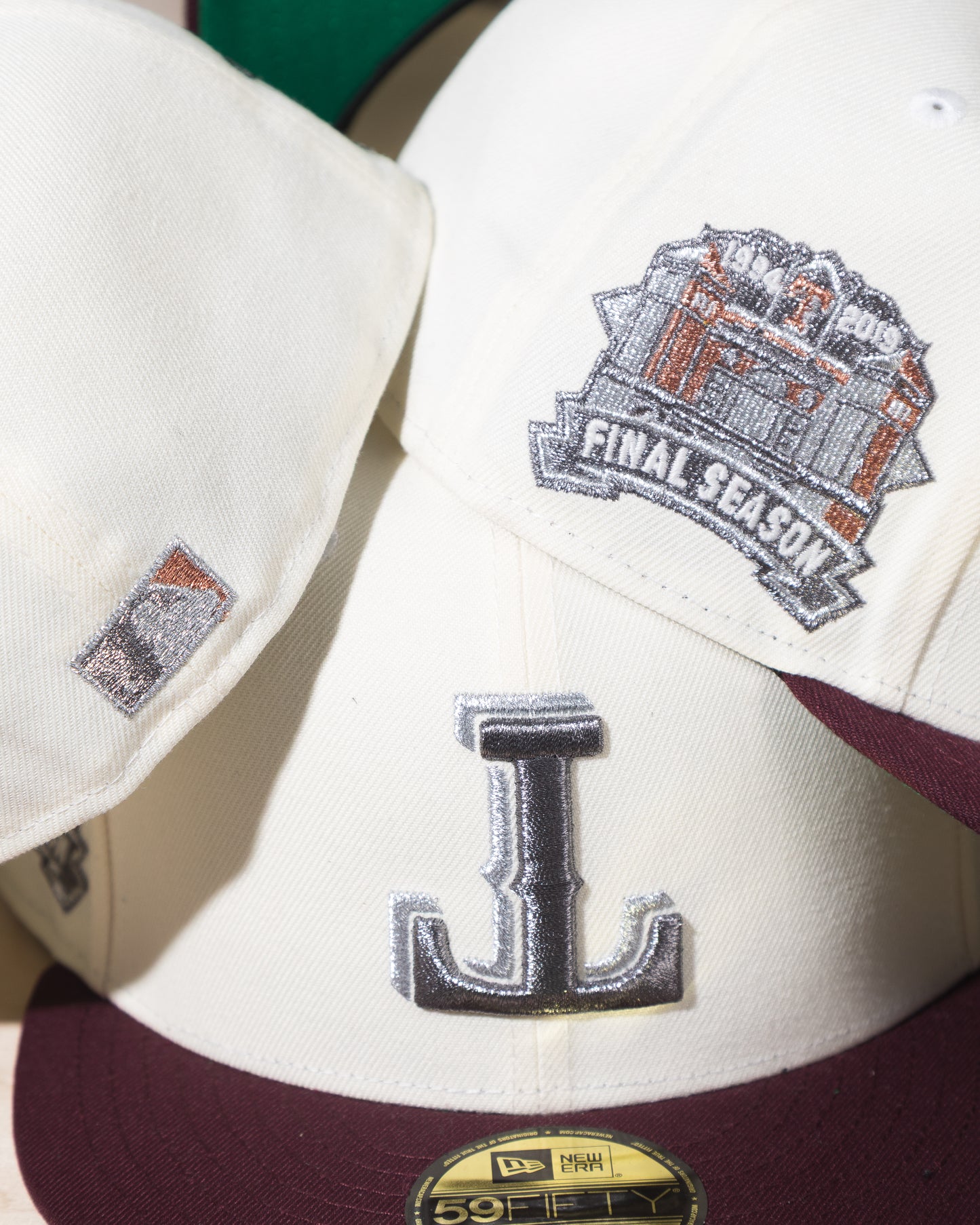 Texas Rangers Final Season Chrome White/Maroon 59Fifty New Era