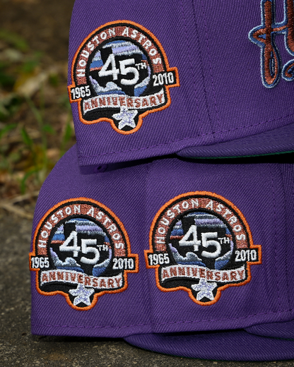 Houston Astros 45th Anniversary Varsity Purple/New Orchid 59Fifty New Era