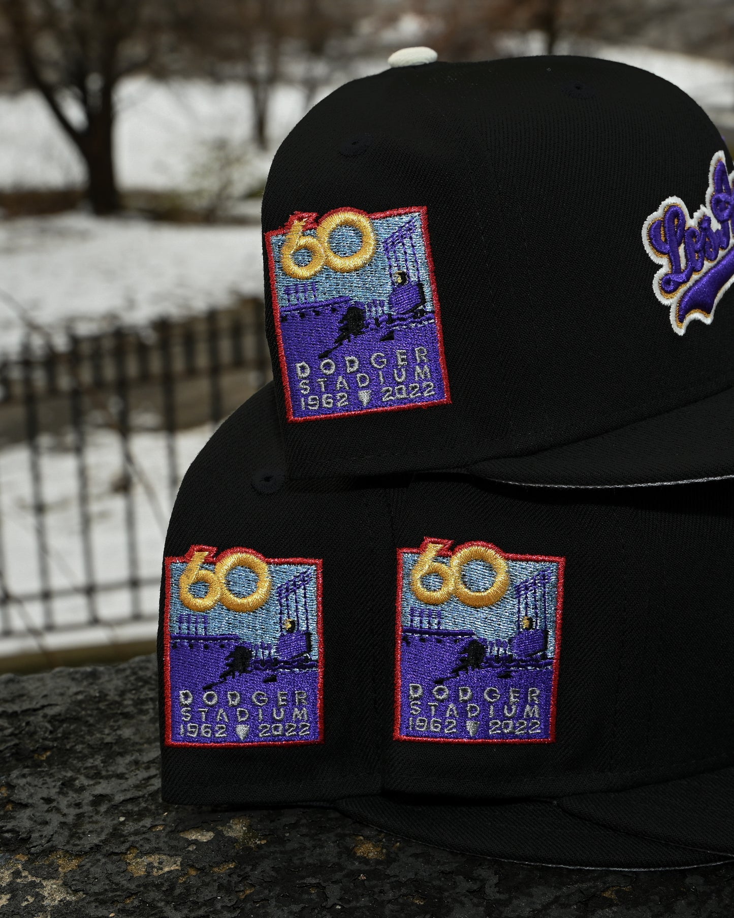 Los Angels Dodgers 60th Anniversary Black 59Fifty New Era