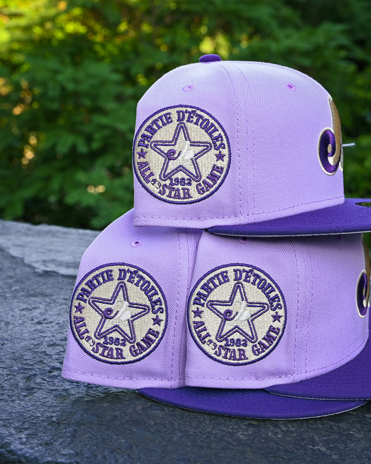 Montreal Expos 1982 All Star Game Tropic Purple/New Orchid 59Fifty New Era