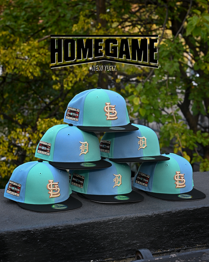 St. Louis Cardinals 2006 World Series Light Blue/Turquoise/Black 59Fifty New Era